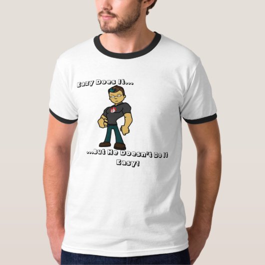 Big Eazy Ringer T-shirt (Voorkant)