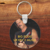 BIG EDDIE UR KEY 2 MUSIC SLEUTELHANGER (Voorkant)