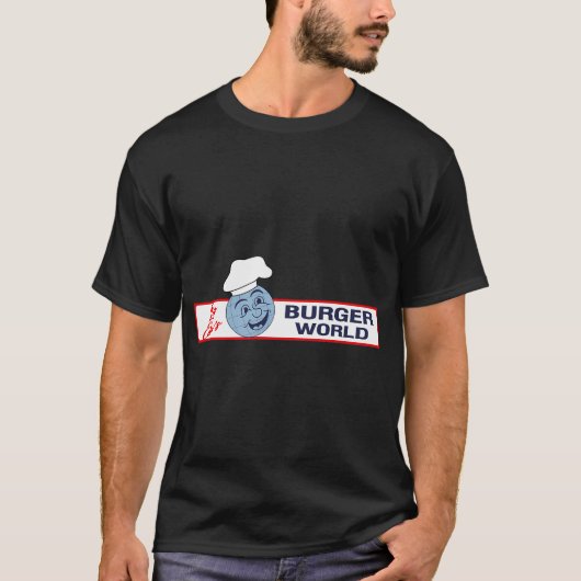 Big Edna's Burger World T-shirt (Voorkant)