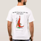 Big Ed's Chili Peppers T-shirt (Achterkant)