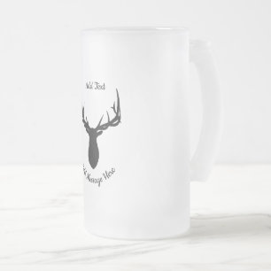 Big Elk, voeg tekst en massage toe Matglas Bierpul