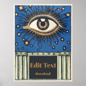 Big Eye, bewerk tekst, Poster (Voorkant)