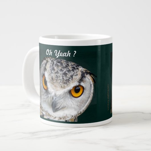 Big Eye Owl Grote Koffiekop (Links)