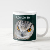 Big Eye Owl Grote Koffiekop (Rechts)