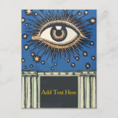 Big Eye, personaliseren en tekst toevoegen, Briefkaart (Voorkant)