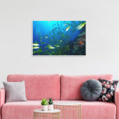 Big Eye Snapper op het Great Barrier Reef Canvas Afdruk (Insitu (Woonkamer))