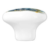 Big Eyed Baby Elephant Keramische Knop (Zijkant)