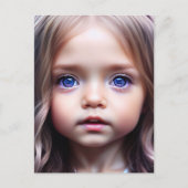  BIG EYED Briefkaart (Voorkant)