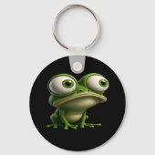 Big-Eyed Cartoon Frog Sleutelhanger (Voorkant)