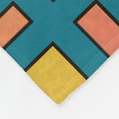 Big Eyed Girl Fleece Deken (Hoek)