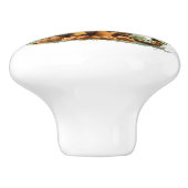 Big Eyed Little Tiger Cub Keramische Knop (Zijkant)