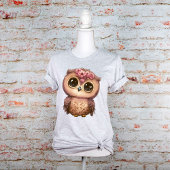 Big Eyed Owl Graphic T-shirt