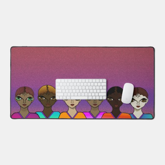 Big Eyes Design Bureaumat (Keyboard & Muis)