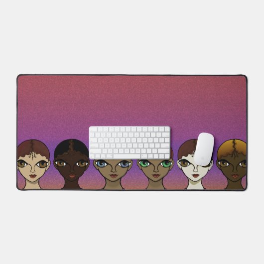 Big Eyes Design Bureaumat (Keyboard & Muis)