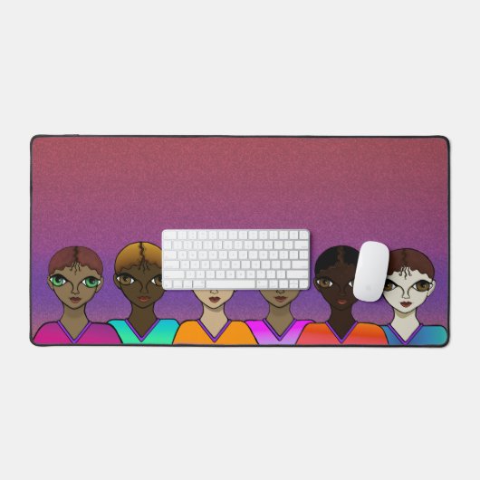 Big Eyes Design Bureaumat (Keyboard & Muis)