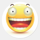 Big Eyes Face Stickers (Voorkant)