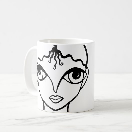 BIG EYES-Mok Koffiemok (Voorkant links)