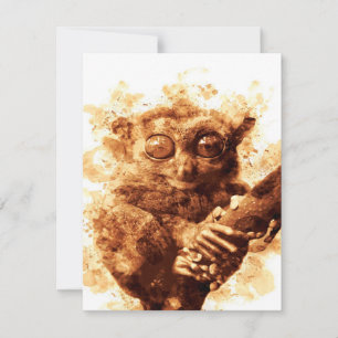 Big Eyes Monkey Coffee Art_633c3e6ae98b6de43e0a6dc Kaart