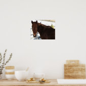 Big Eyes Red Tennessee Walking Horse - TWH Poster (Keuken)