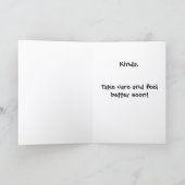 BIG EYES Respect Scale Privacy Get Well #2 SCD-3 Kaart (Binnen)