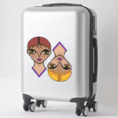 Big Eyes Sticker (Koffer)