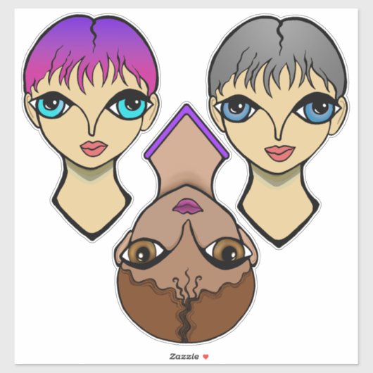 Big Eyes Sticker (Vel)