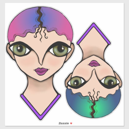 Big Eyes Sticker (Vel)