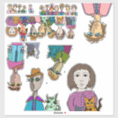 Big Eyes Sticker (Vel)