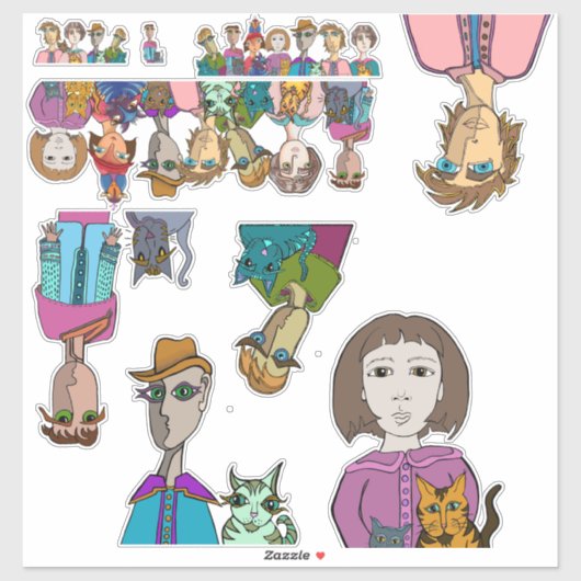 Big Eyes Sticker (Vel)