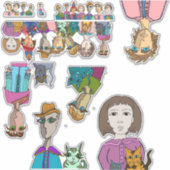 Big Eyes Sticker (Voorkant)