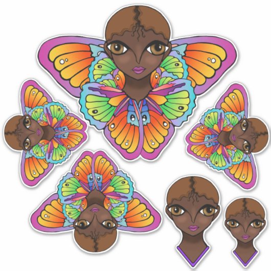 Big Eyes Sticker (Voorkant)