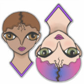 Big Eyes Sticker (Voorkant)