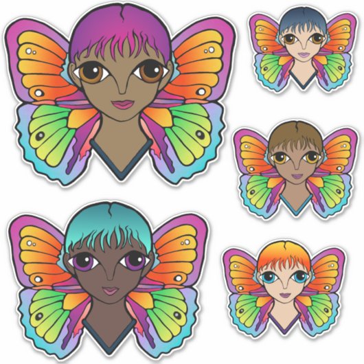 Big Eyes Sticker (Voorkant)