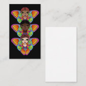 Big Eyes Sticker Visitekaartje (Voorkant / Achterkant)