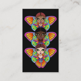 Big Eyes Sticker Visitekaartje