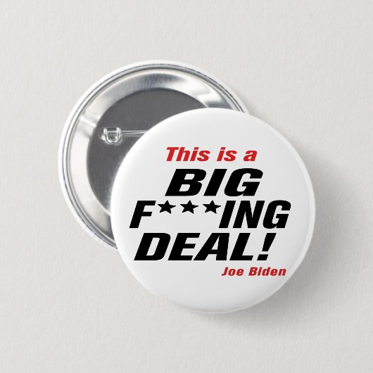 Big F***ing Deal Button (Voorkant /achterkant)