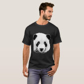 Big Face Panda Dier T-shirt (Voorkant volledig)