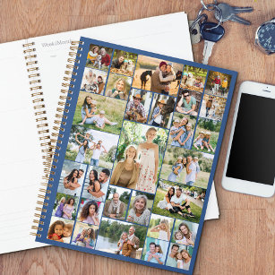 Big Family Foto Collage 31 Afbeelding Blue Planner