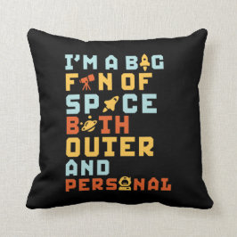 Big Fan of Buiten Personal Space Funny Sarcastic Kussen