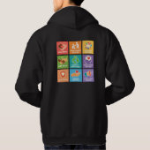 Big fan of human rights hoodie (Achterkant)