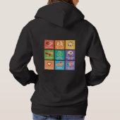 Big fan of human rights hoodie (Achterkant)