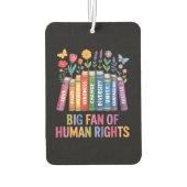 Big Fan Of Human Rights Luchtverfrisser (Achterkant)