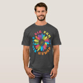 Big Fan Of Human Rights Sunflower T-shirt (Voorkant volledig)