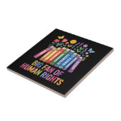 Big Fan Of Human Rights  Tegeltje (Zijkant)