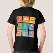 Big fan of human rights Tri-Blend shirt (Achterkant)