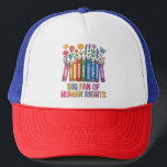 Big Fan Of Human Rights Trucker Pet<br><div class="desc">Big Fan Of Human Rights</div>