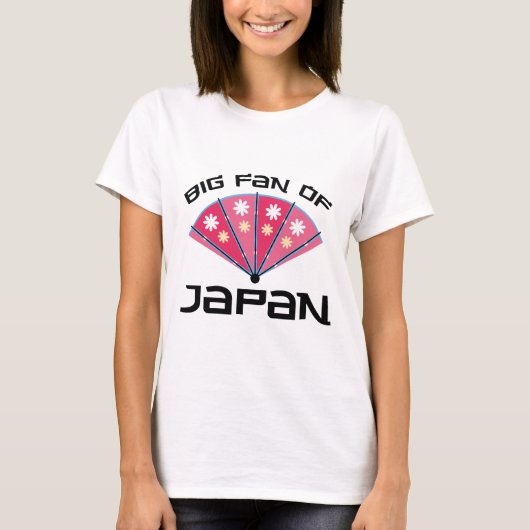 Big Fan van Japan T-shirt (Voorkant)