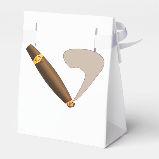 Big Fat Cuban Style Cigar Bedankdoosjes (Achterkant)
