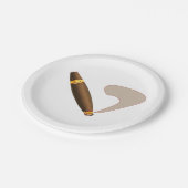 Big Fat Cuban Style Cigar Papieren Bordje (Gekanteld)