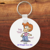BIG FAT LOSER-Sleutelhanger Sleutelhanger (Voorkant)